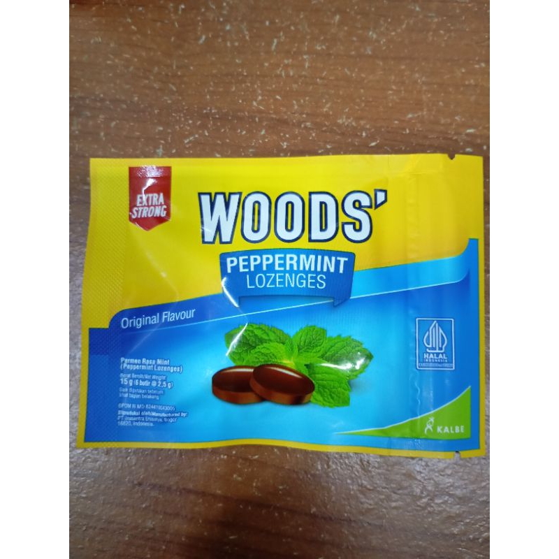 

WOODS PAPPERMINT LOZENGES