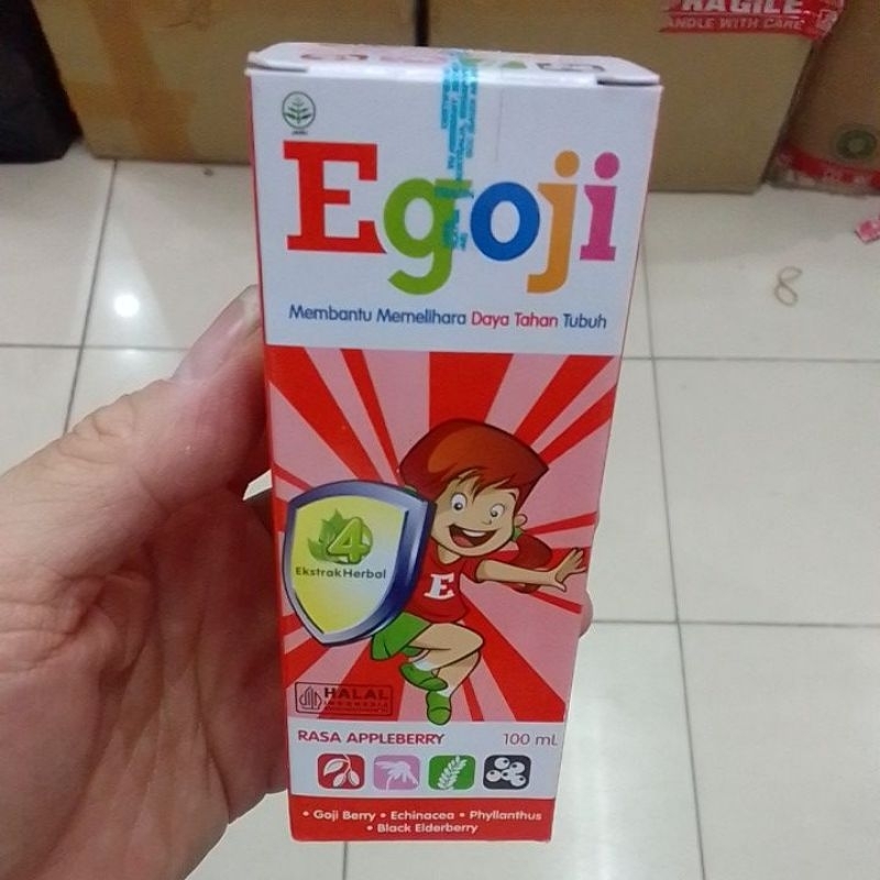 egoji sirup 100ml rasa anggur vitamin anak anak daya tahan tubuh