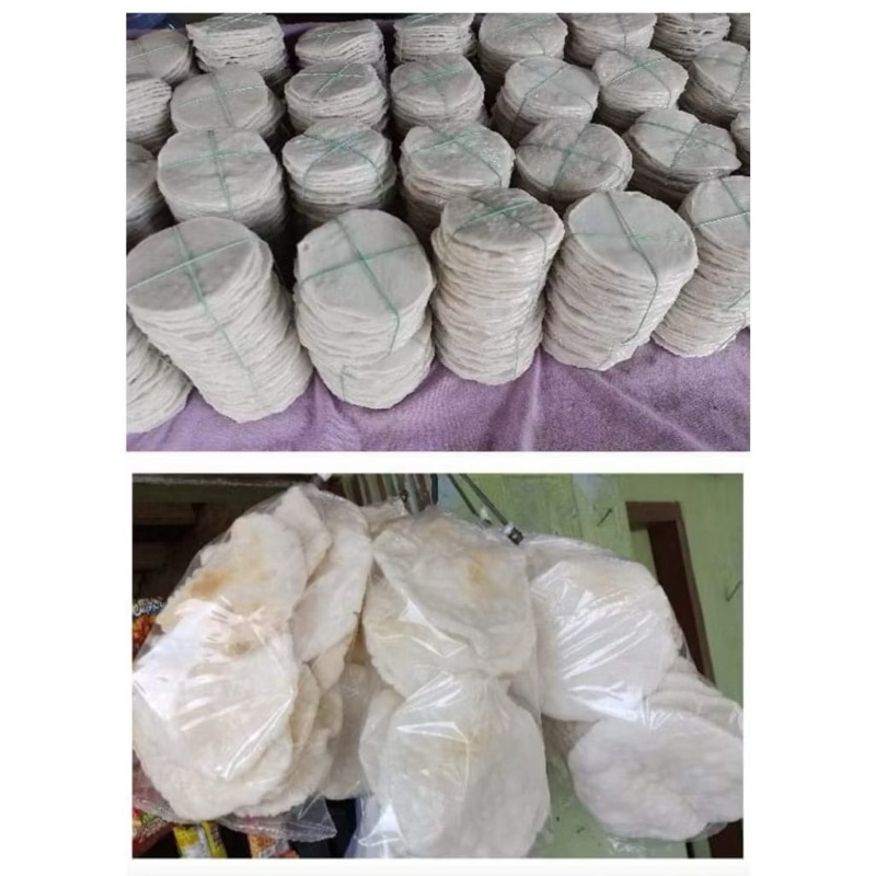 

kempang ikan ruan (kemplang iwak gabus asli)
