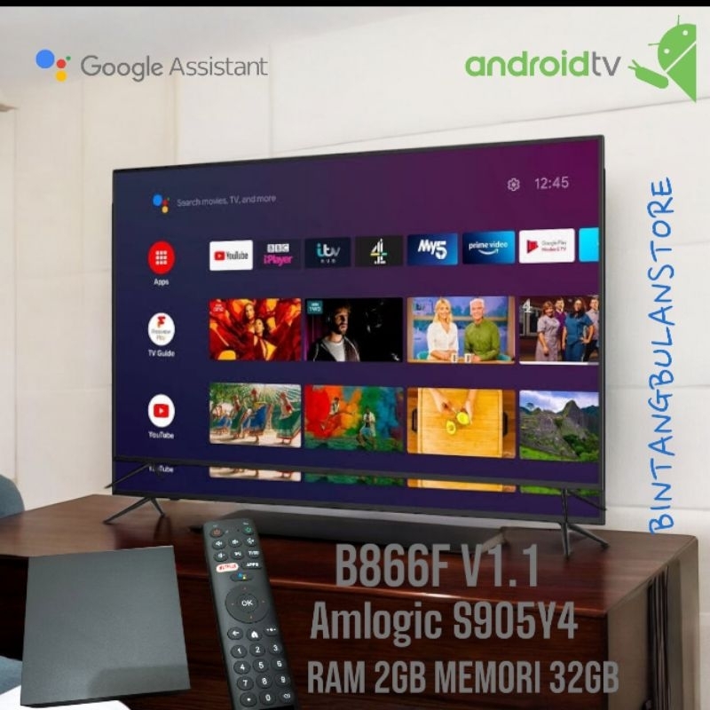 STB ANDROID B860H V5 / B866F / AX / ADVAN Root PREMIUM [Ram 2GB Memori 32GB]