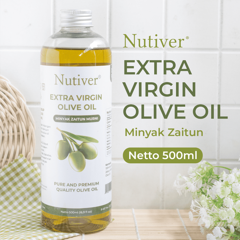 

NUTIVER Minyak Zaitun 500ml / Extra Virgin Olive Oil