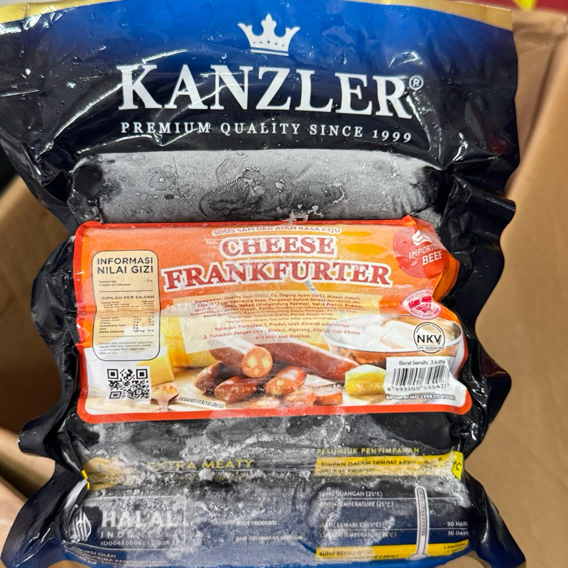 

KANZLER CHEESE FRANKFURTER