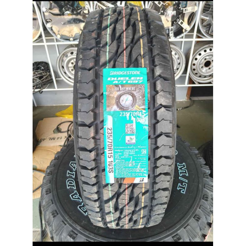 banBridgestoneDuelerA/T235/70r15