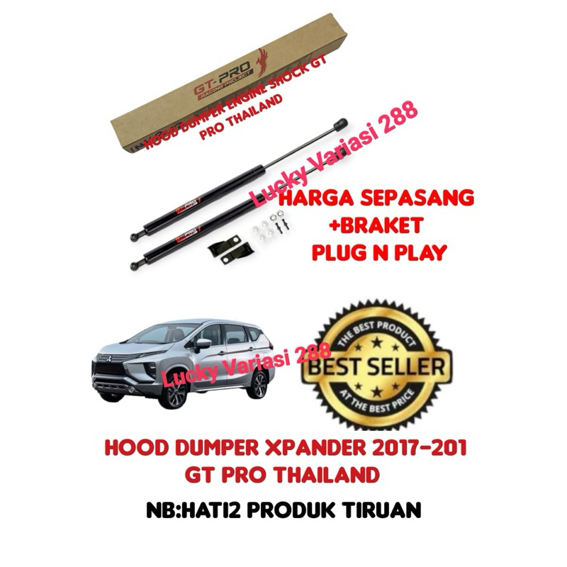 LARIS HOOD DUMPER ENGINE SHOCK KAP MESIN XPANDER EXPANDER 2017-2021 HIDROLIK KAP MESIN BERKUALITAS