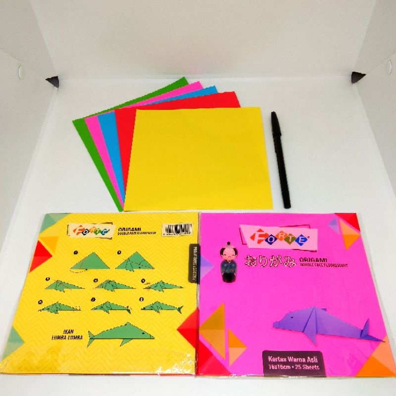 

KERTAS ORIGAMI FORTE 16 X 16/ 20 X20/ 12 X 12 ISI 25 LEMBAR