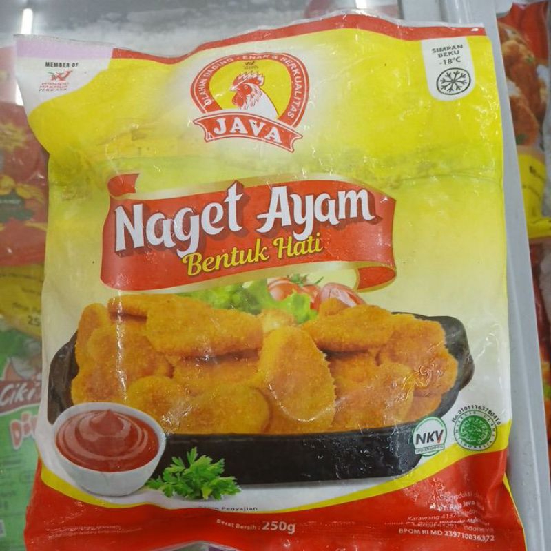 

JAVA NUGET AYAM BENTUK HATI