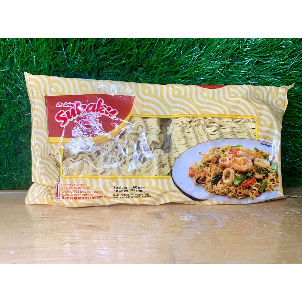 

Mie Sukaku 200gr/ Mi Kering Sukaku 200gr