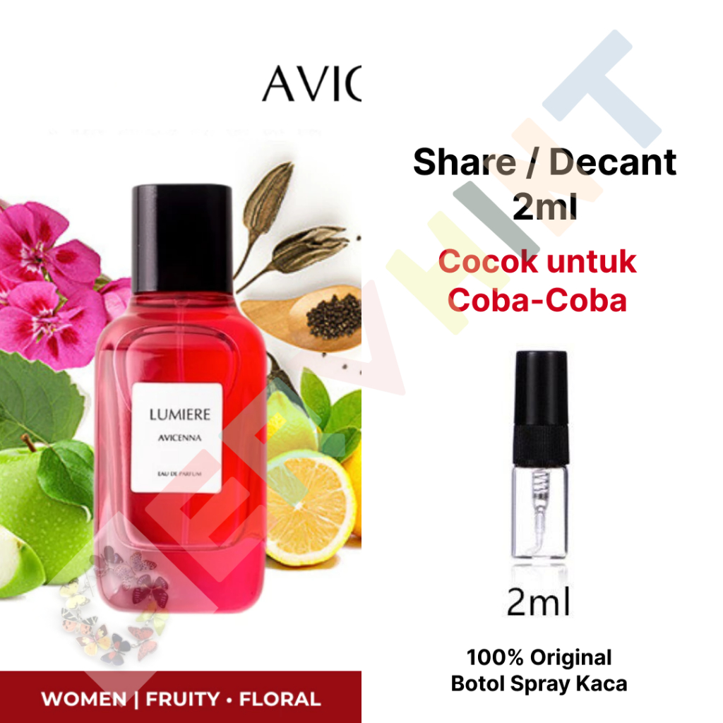 [Share / Decant] Avicenna Lumiere Women EDP Eau de Parfume Perfume - Parfum Wanita dengan Aroma Wang