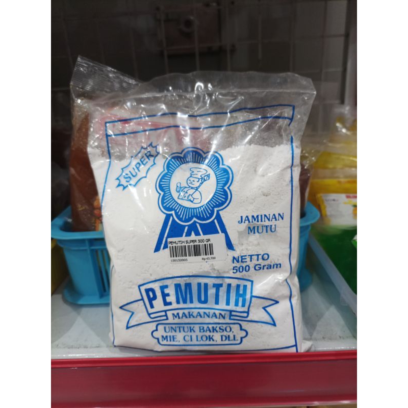 

Pemutih Super Makanan Bakso Mie Food Grade 500 Gram