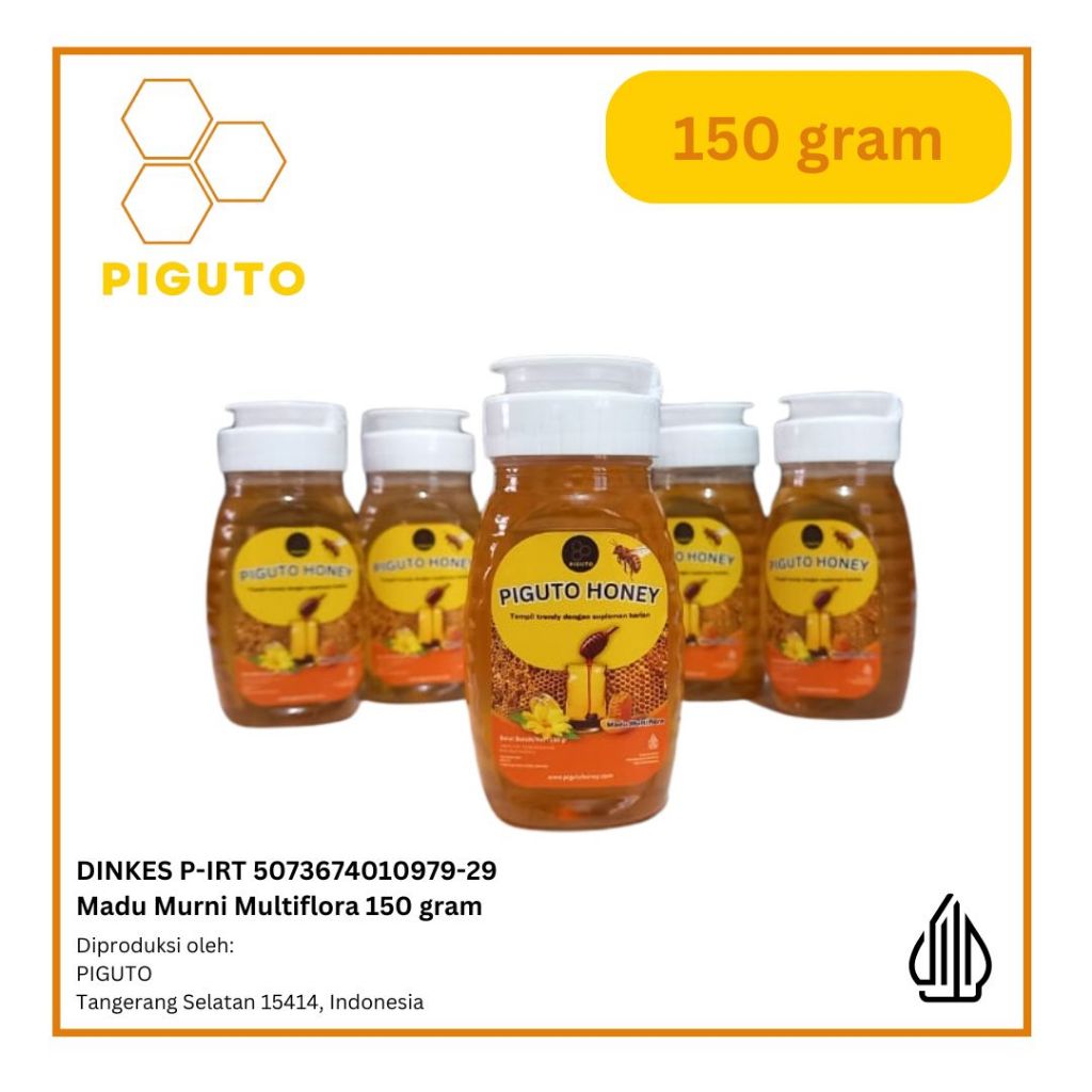 

[Grosir] 30x Madu Murni Multiflora 150 Gram