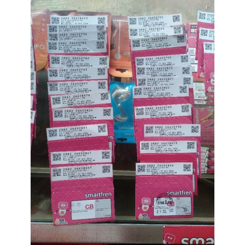 Kartu Perdana Smartfren 12 digit