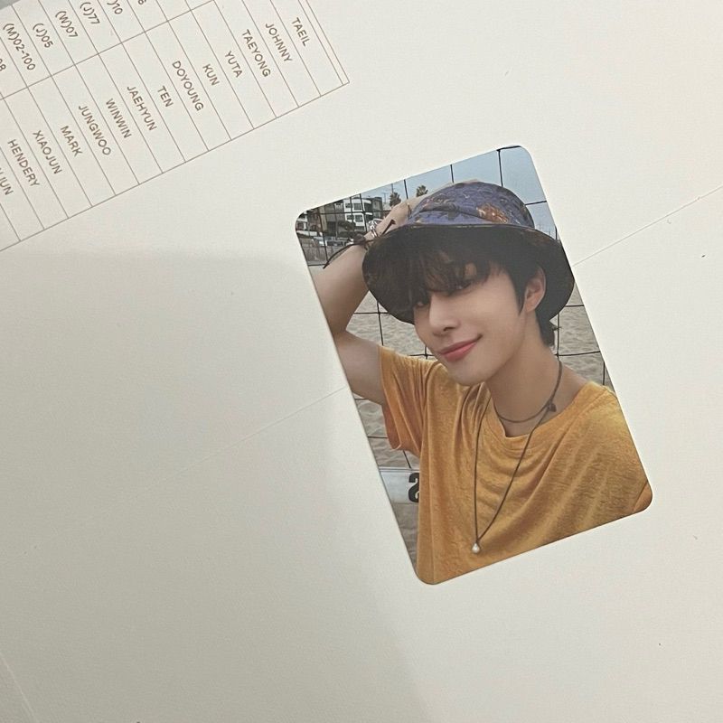 PHOTOCARD PC JUNGWOO NCT 127 GOLDEN AGE COLLECTING VER OFFICIAL 100%