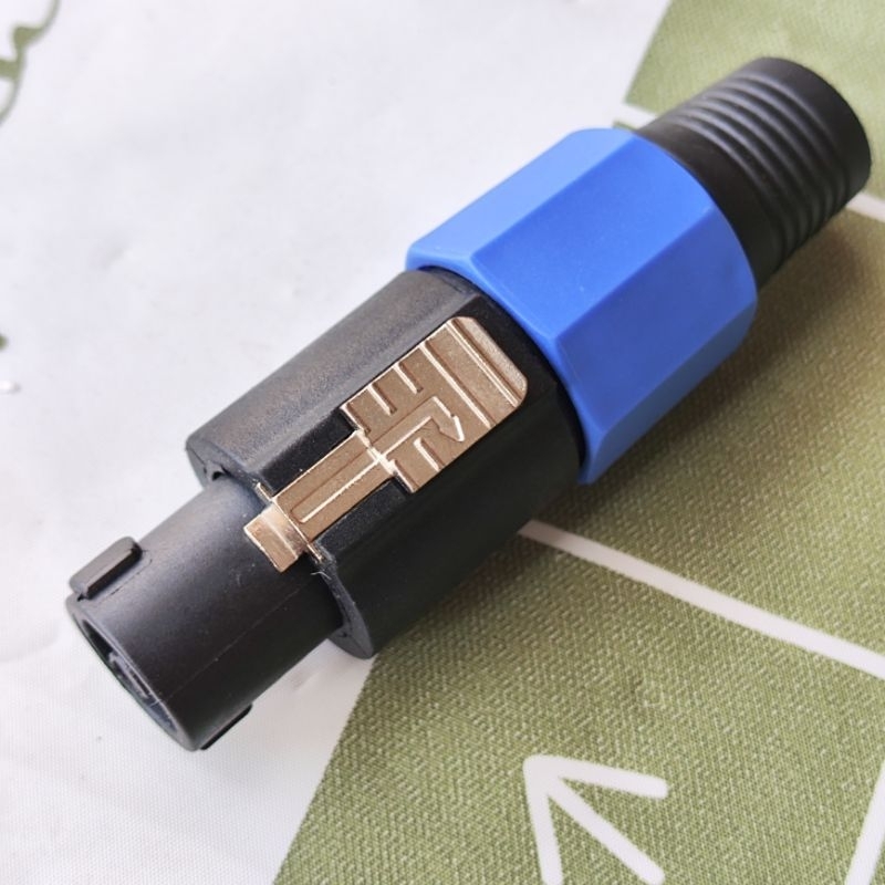 Jack Speakon Jek Spikon Neutrik Spicon Male buntut Soket Speakon jack Audio