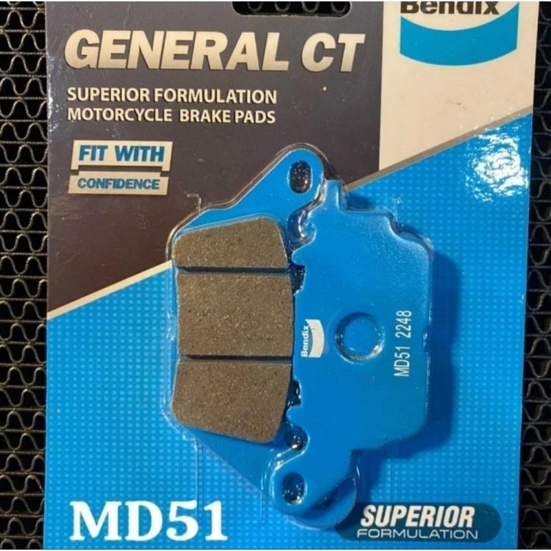 KAMPAS REM DEPAN NMAX AEROX MIO M3 BENDIX MD51