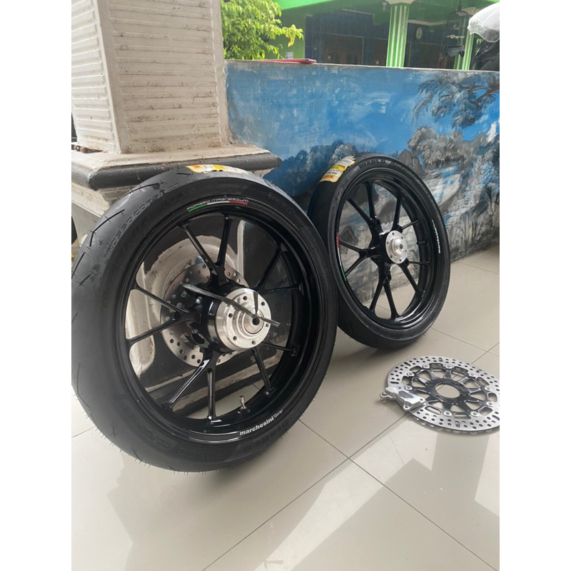 velg cbr k45n pnp ninja r ss rr ban pirelli baru