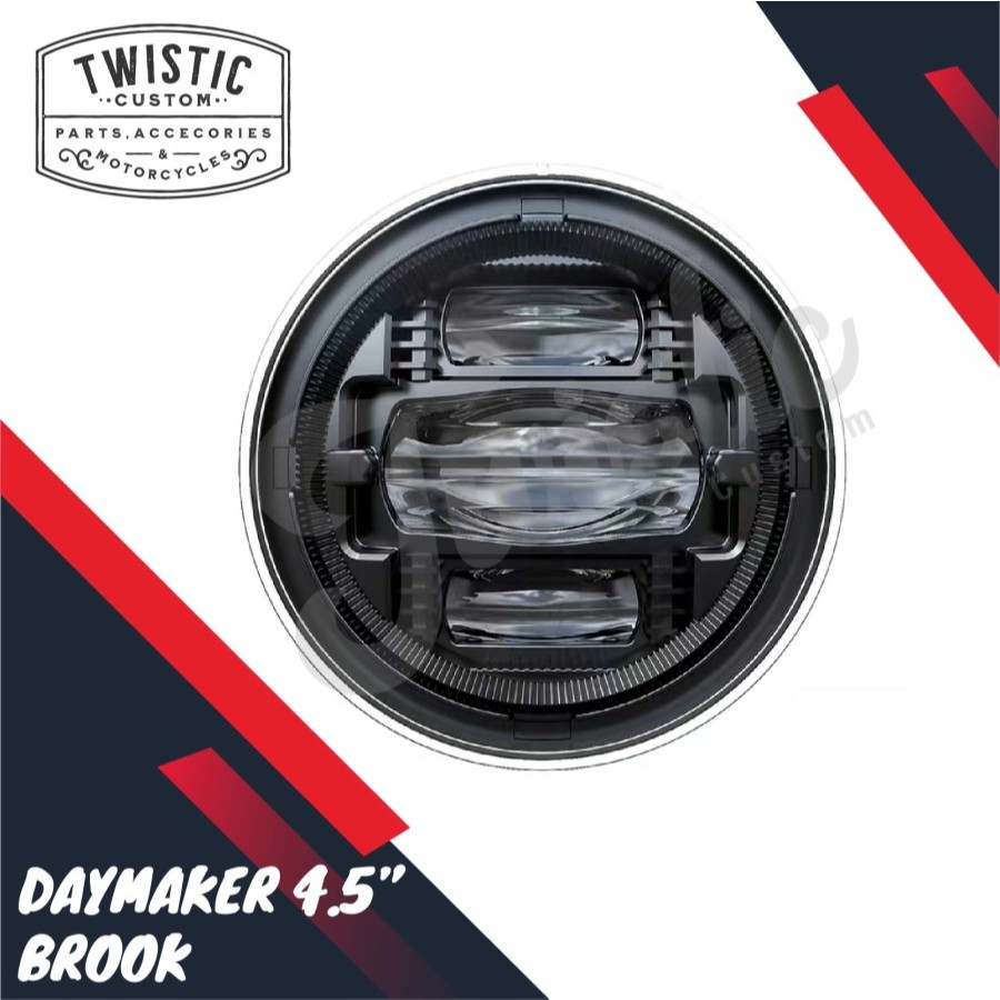Headlamp Lampu Depan 4.5 inch Brook Lampu LED Fog lamp Motor Harley Benelli Keeway