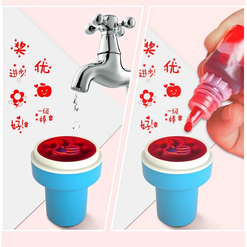 

MINKY - Stempel emoticon, Cap penghargaan anak isi 10pcs