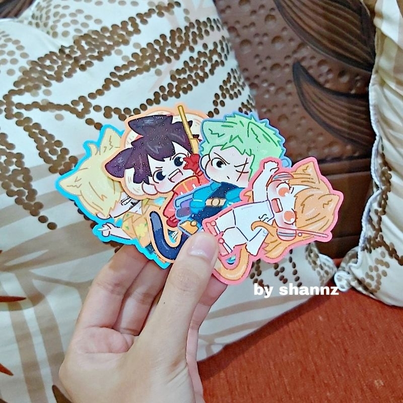 

One Piece Sticker Die Cut by Shannz