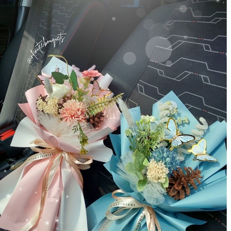 Buket Bunga Palsu // Buket Bunga Artificial kecil // Flower Bouquet Small