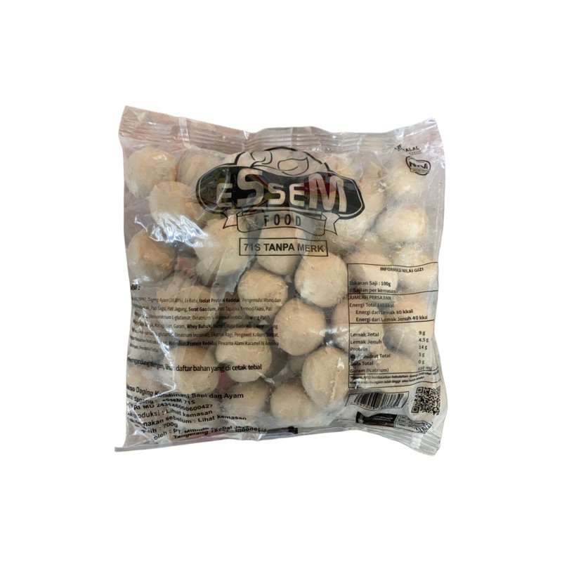 

ESSEM BAKSO SAPI TM 715 50 BTR 700 GR