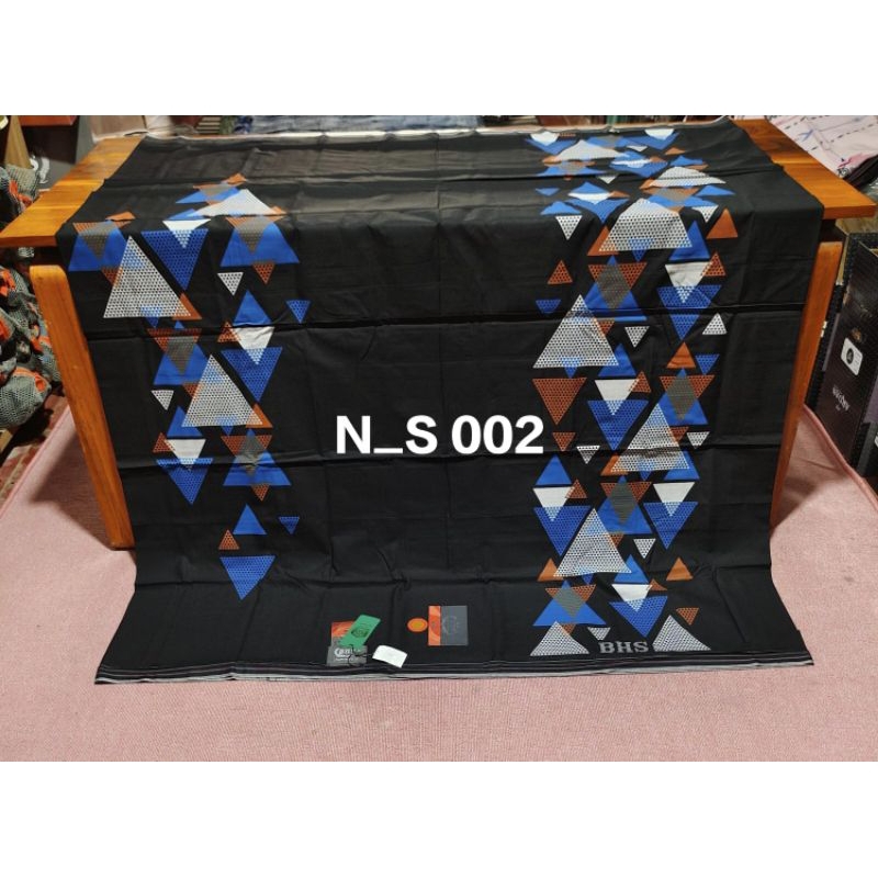 [TERMURAH] Sraung BHS INFINTY GOLD sarung mewah murah hitam