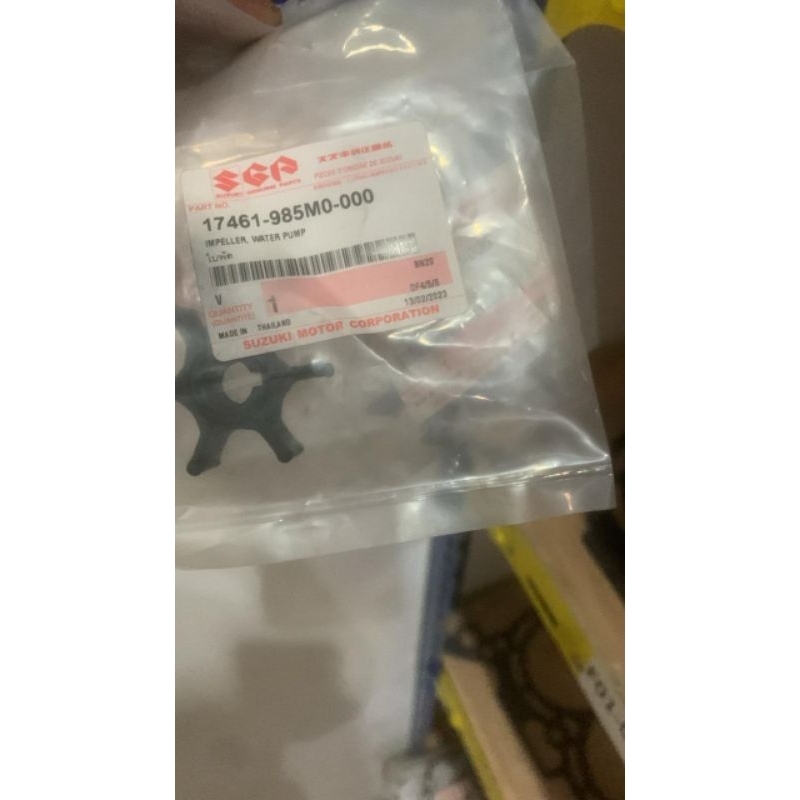 17461-985M0 IMPELLER MESIN TEMPEL SUZUKI 6PK 4 TAK ORI/ASLI
