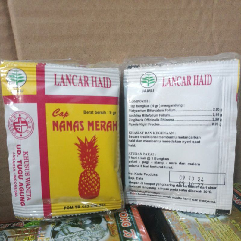 

jamu nanas merah