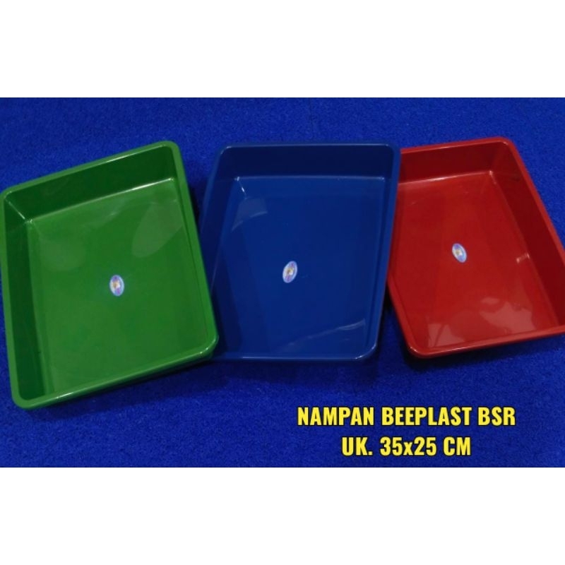BEEPLAST NAMPAN PLASTIK KOTAK | NAMPAN PLASTIK SEGI PANJANG | BAKING TRAY