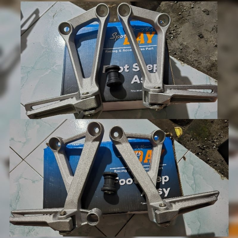 Postep Footstep CBR K15 K45 Bastep belakang Vapor D A Y Import High Quality Premium set pangkon baut