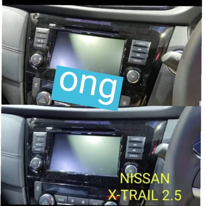 anti gores premium head unit nissan x trail 2.5