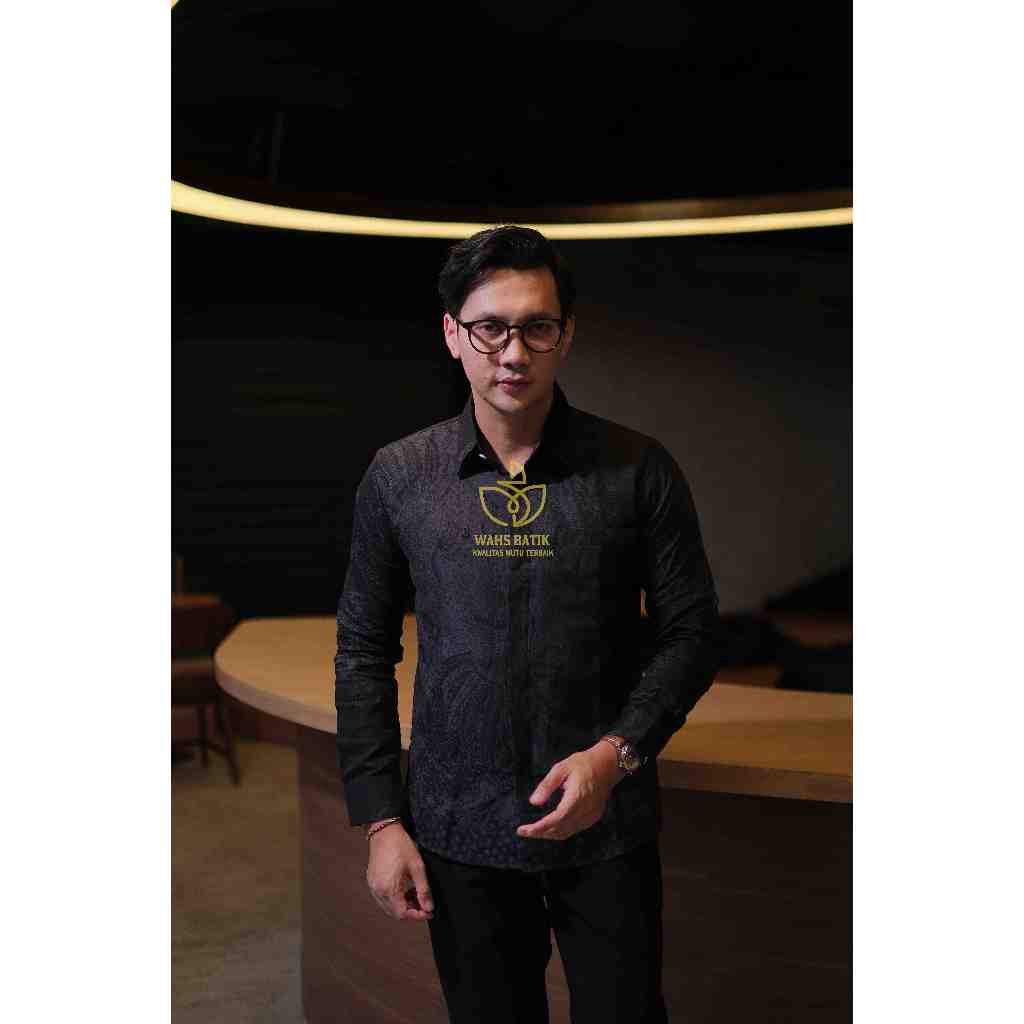 WAHS BATIK - Taraka Doby Kemeja Batik Pria bahan Doby Premium Elegan Berlapis Furing