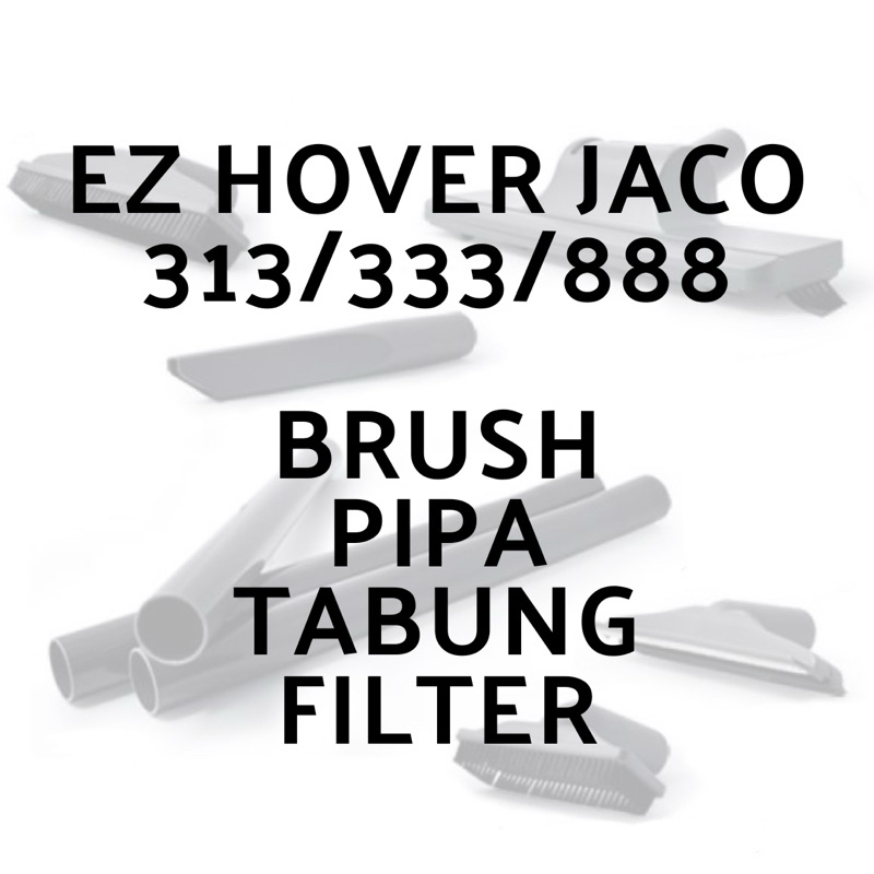 Sparepart Vacuum EZ Hoover Turbo JACO JC 333 888 / Filter Kain
