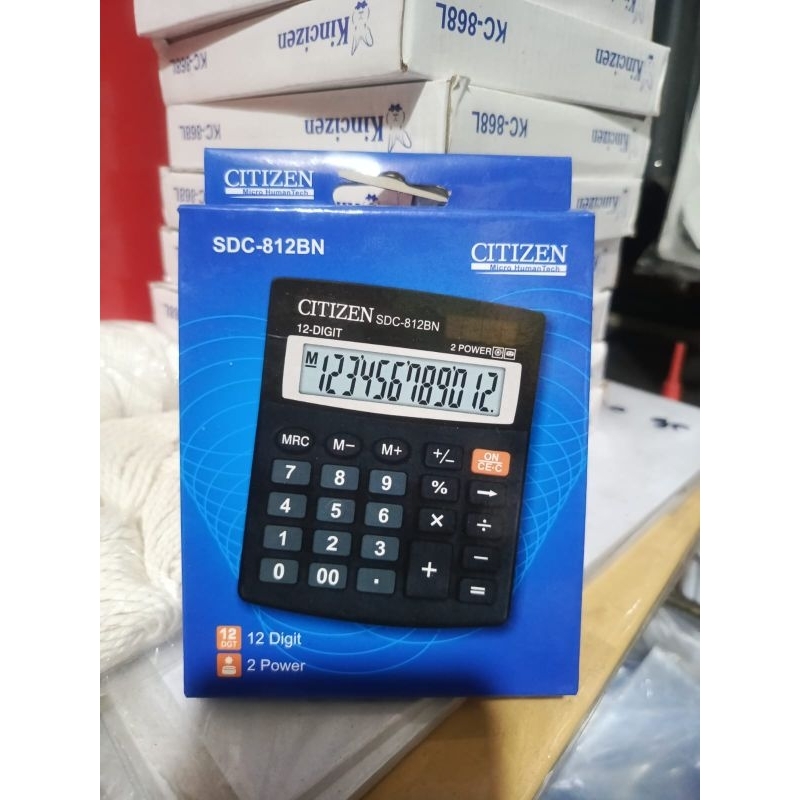 

kalkulator citizen SDC-812BN 12 Digit 1 pcs