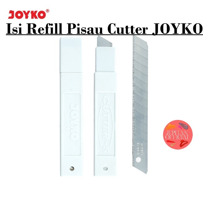 

Isi Cutter Joyko Refill Mata Pisau Cutter Tajam Stainless