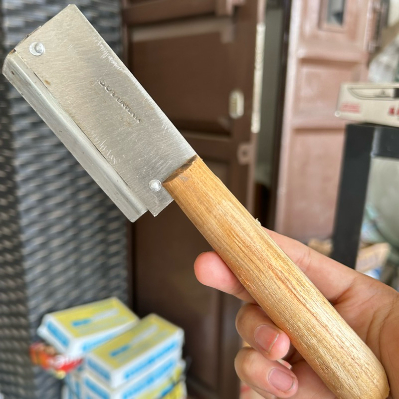 Pisau Peeler Kupas Buah Kelapa Ketela Kentang - Alat Kupas Buah - Pengupas Kulit Aris Kelapa