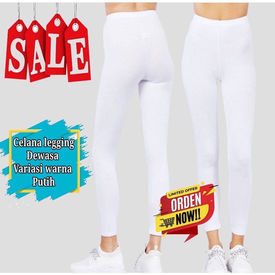 LENGGING JERSEY UK. L DAN XL BAHAN LICIN HARGA PABRIK / LEGING JERSEY TIDAK BERBULU/CELANA LEGGINGS 