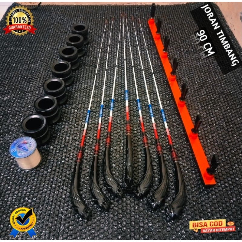 joran timbang jejer timbang set 7 p 90 Cm  terbaru