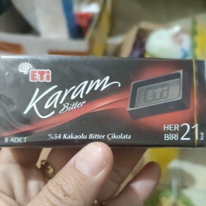 

coklat eti karam dengan coklat 54%