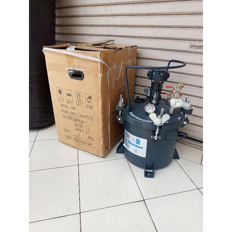 FAINT TANK Kapasitas 10 Liter Alat Pengaduk Cat Sands