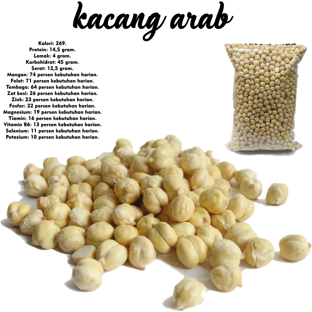 

KACANG ARAB SUPER 500GR [ORIGINAL]