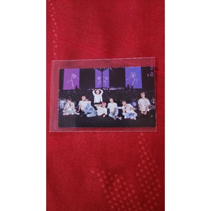 BTS Group World Tour Love Yourself Seoul DVD Official Photocard (PC)