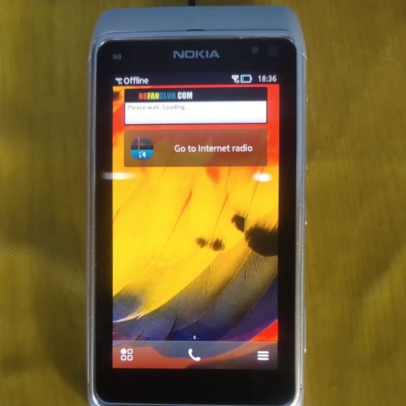 Nokia N8 original white edition limited