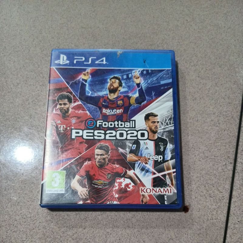 BD pes 2020 bekas Ps4