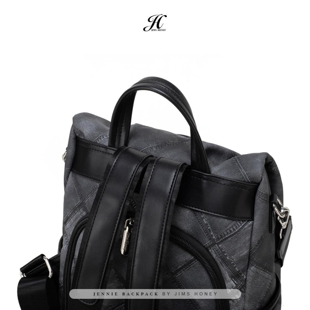 JIMS HONEY JENNIE BACKPACK Tas Ransel Gendong Punggung Wanita Korea Style Terbaru