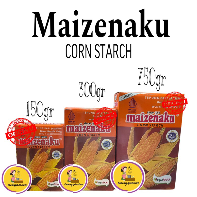 

Tepung Maizenaku 150gr/300gr/500gr/Corn Starch MAIZENA PATI JAGUNG