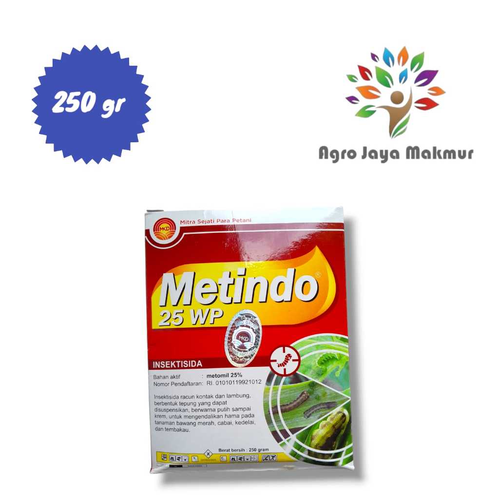 METINDO 25 WP 250GRAM/PESTISIDA METINDO/OBAT HAMA PADI METINDO/INSEKTISIDA METINDO/OBAT METINDO/METI