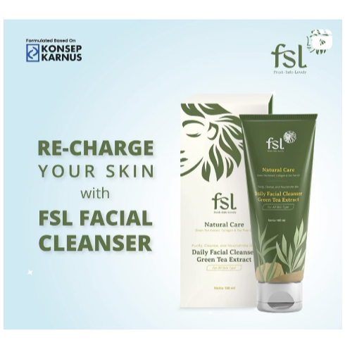 FSL Daily Facial Cleanser mengutamakan pemenuhan nutrisi sel kulit