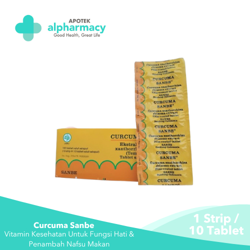 Curcuma Sanbe 10 Tablet