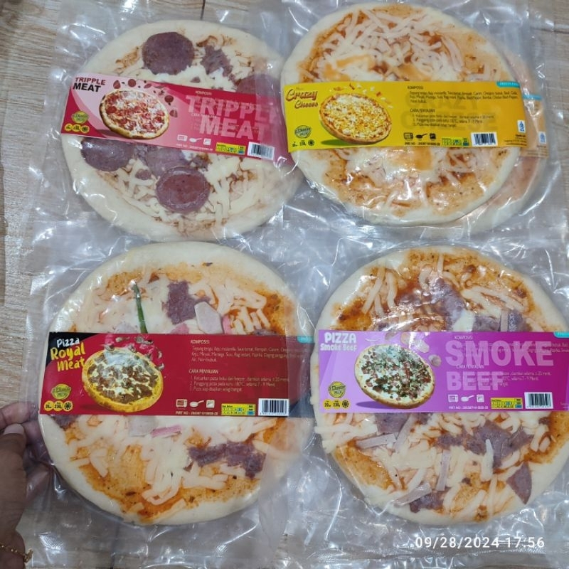 

RB Pizza Homemade Diameter 20Cm Enak Halal Frozen