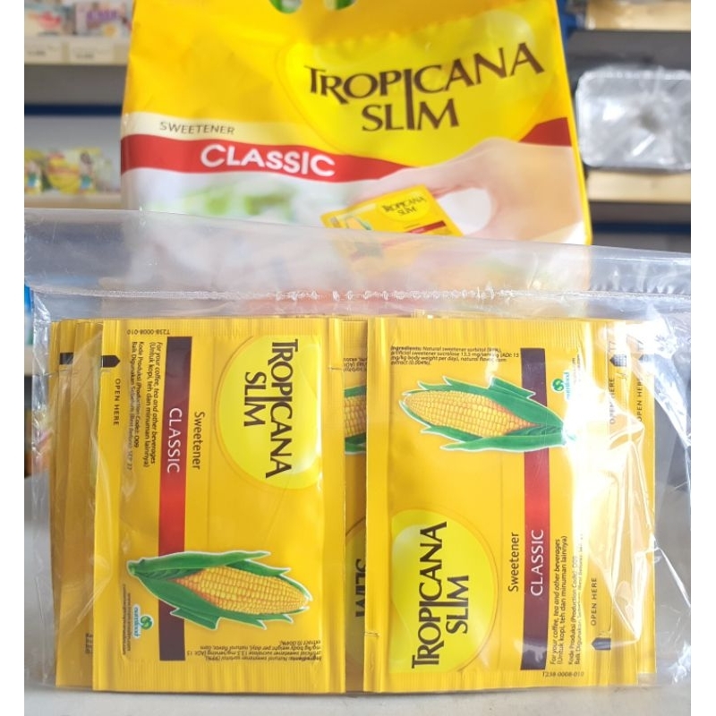 

Gula Tropicana Slim Classic 2,5Gr 20Sachet / Gula Tropicana Slim Sachet / Tropicana Slim Gula Sachet